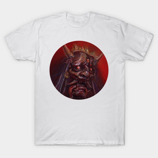 Awesome Heavy Metal Hannya Oni Devil Demon T-Shirt by WE4R